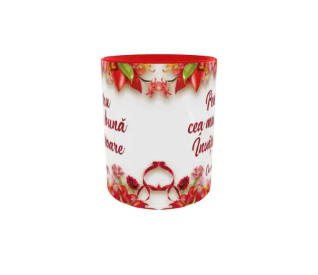 Pentru cea mai buna invatatoare, cana ceramica, 330ml, cgs1119