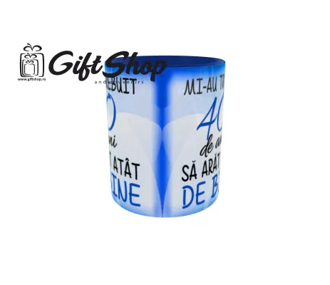 Mi-au trebuit 40 de ani sa arat atat de bine, cana ceramica, 330ml, cgs1125b