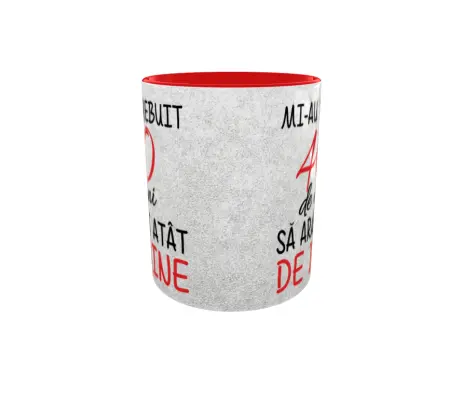 Mi-au trebuit 40 de ani sa arat atat de bine, cana ceramica, 330ml, cgs1126a