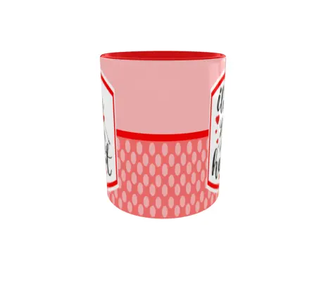 I love you with all my heart, cana ceramica, 330ml,  cgs1140