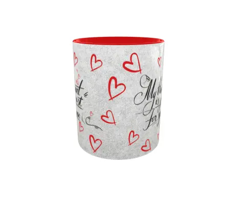 My heart is just for you, cana ceramica, 330ml, cgs1161