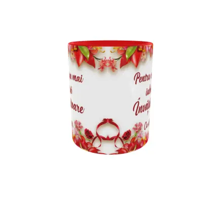 Pentru cea mai iubita invatatoare, cana ceramica, 330ml, cgs1206