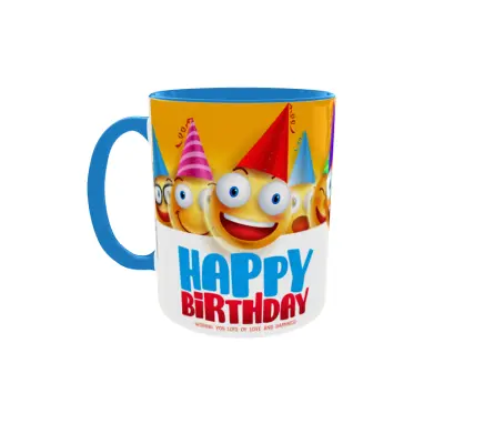 Happy birthday, cana ceramica, 330ml, cgs1294