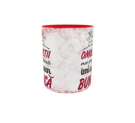 Omuletii mei preferati imi spun bunica, cana ceramica, 330ml, cgs1317