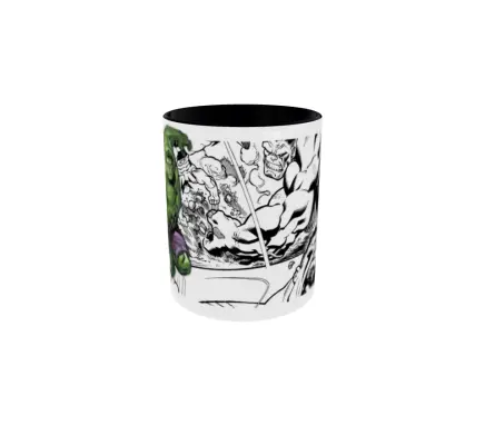 Hulk, model 1, cana din ceramica, 330ml