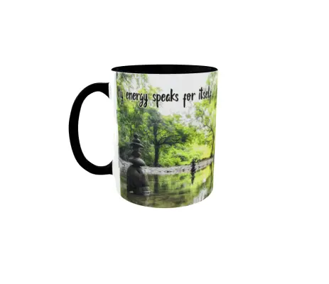 My energy speaks for itself, cana ceramica, 330ml