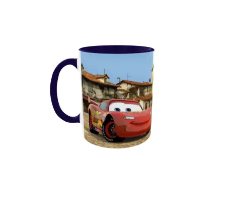 Fulger mc queen, model 2, cana ceramica, 330ml