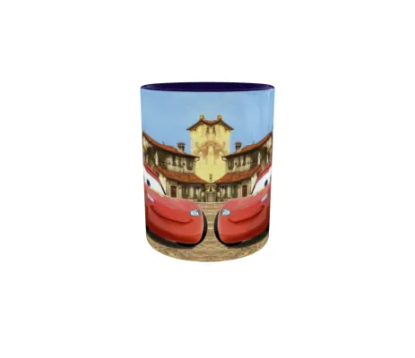 Fulger mc queen, model 2, cana ceramica, 330ml
