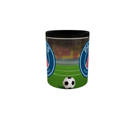 Paris saint germain, cana din ceramica, 330ml, model 2