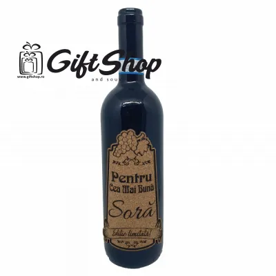 Pentru cea mai buna sora, editie limitata, vin rosu cabernet sauvignon, demisec, 750ml, 13.5% alcool